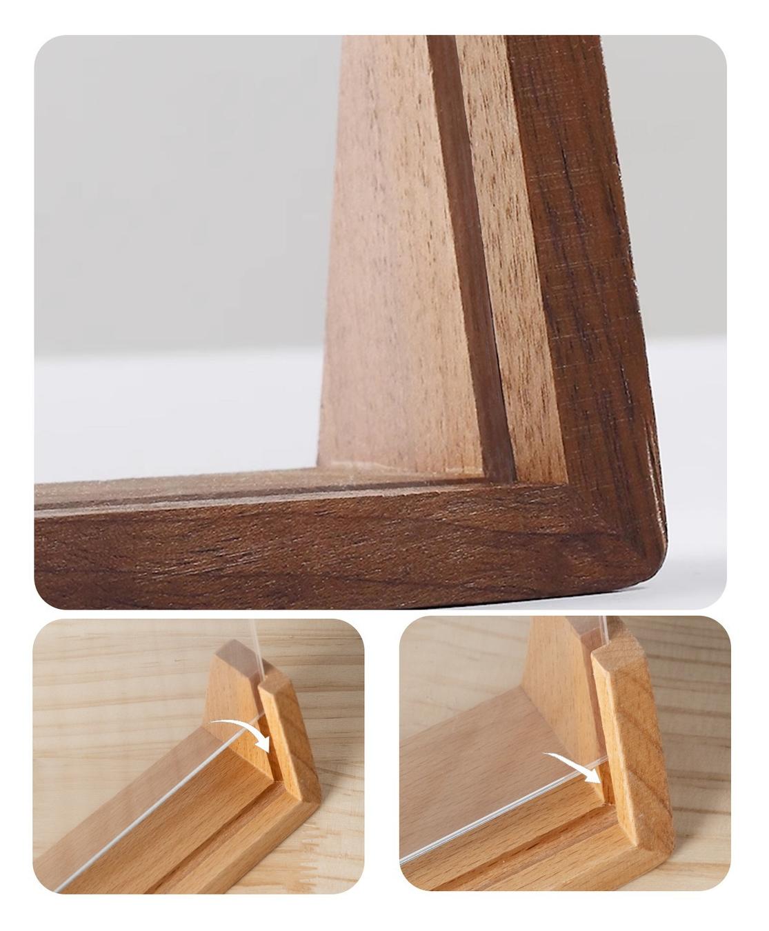 Double Sized Wooden Picture Frames